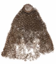 AN INDIAN COIF (KULAH ZIRAH), 17TH CENTURY OR LATER