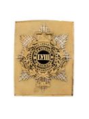 AN OFFICER'S SHOULDER BELT PLATE OF THE 58TH (LVIII) RUTLANDSHIRE REGIMENT