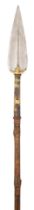 AN INDIAN SPEAR, 18TH/19TH CENTURY