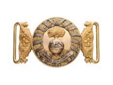 A WAISTBELT CLASP OF THE ROYAL MUNSTER FUSILIERS
