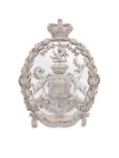 A WAISTBELT CLASP OF THE 16TH GLAMORGAN BUTE RIFLES