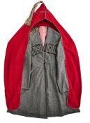 A COSSACK BASHLYK (HOODED HEADDRESS) AND CHOKHA (COAT), LATE 19TH/EARLY 20TH CENTURY