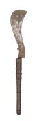 A SOUTH INDIAN CLEAVER, 19TH CENTURY OR EARLIER