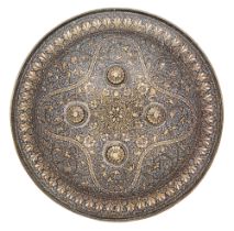 A SMALL INDIAN DHAL, LATE 19TH CENTURY