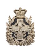 AN OFFICER'S SHOULDER BELT PLATE OF THE SLIGO RIFLES
