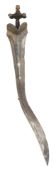 A RARE SOUTH INDIAN SWORD (KOPIS), PROBABLY 15TH CENTURY, THAVANJOUR, TAMIL NADU