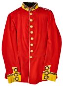 A VICTORIAN OFFICER'S FULL DRESS TUNIC OF THE 84TH (YORK AND LANCASTER) REGIMENT