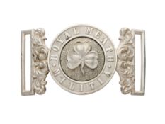 A WAISTBELT CLASP OF THE ROYAL MEATH MILITIA