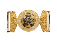 A WAISTBELT CLASP OF THE BENGAL STAFF CORPS