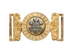 A WAISTBELT CLASP OF THE ROYAL WELSH FUSILIERS