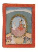 AN INDIAN MINIATURE PAINTING, 19TH CENTURY