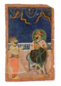 AN INDIAN MINIATURE PAINTING, 19TH CENTURY
