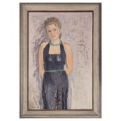 Schwedische Schule 'Das Schwarze Kleid', 20. Jh.