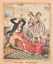 19th Century English School. "Courage Displayed!!!", Hand coloured etching printed by J Lewis Marks,