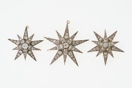 Drei Diamantsterne