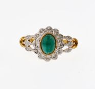 Ring mit Smaragd