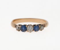 Ring mit Diamanten