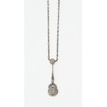 Collier mit Diamanten