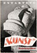 Ausstellungsführer 'Entartete Kunst'