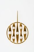 Mid-Century Anhänger mit Perlen