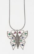 Halsschmuck mit Schmetterling