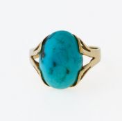Ring mit Türkis