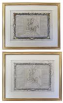 Two antique maps of Asian History interest