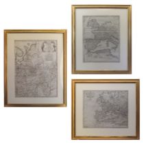 Three antique maps of Roman interest