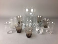 Scandinavian and English Glass Good Selection to include James Powell, Tapio Wikkala, Libbey Glass a