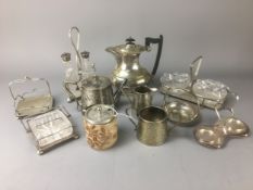Silver Plated wares to include Fenton Bros, H. Wigfull, Daniel and Arter etc.