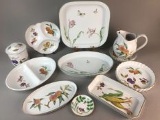 Royal Worcester Al Fresco Wares and Evesham Wares- Condition as new 
