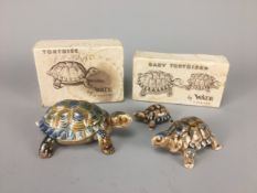 Boxed Original Vintage Wade Tortoises. 
