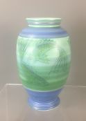 Sally Tuffin born 1938 - Carp Vase for Poole Pottery fuul Markings to the Base and a Good size at 23