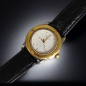 A Michel Jordi 3000 men's wristwatch. 1990's. Dial depicting Egyptian Hieroglyphs. 