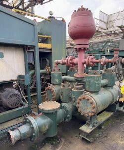 2 Sabroe Trailer Refrigeration Plants, Mud Pump, Clarke Fire Pump Set, Circulating Tanks, Valves, and Ancillary Eq of a Land Drilling Company