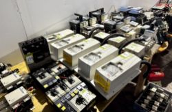 Electrical Components inc Inverters, Contactors, Control Panels, Power Supplies, Circuit Breakers, Geared Motors, Pumps, Fan Sets