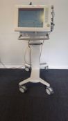 Drager Evita XL Ventilator, Software Version 07.00, 2009 – Powers Up, Cracked Monitor Frame
