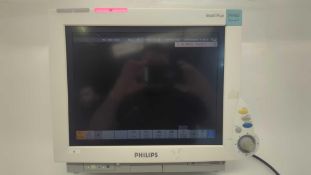 Pre-owned Philips IntelliVue MP60 Neonatal Patient Monitor – SW D.0058 (2006) – Powers Up