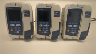 Pre-owned CareFusion Alaris VP Plus Guardrails Infusion Pump – Powers Up (Set of 3)