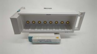 Philips M3001A S/N DE22745517 Masimo SP02 2 Lead ECG NiBP Module + Rack and Pole for Monitors