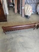 2 X Carved Wooden Window Pelmets 145cm