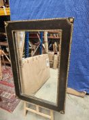 A Mahogany Accent Mirror By Patina Inc Italia 75 X 108cm