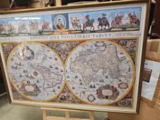 Large Early World Map 