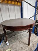 A Mahogany Circular Occasional Table