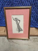 Gordon Craig Susann Edward Framed Print Glazed 36 X 47cm (RC10520)