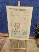 Saul Steinberg (Romanian-American 1979 – 1999) Art Exhibition Poster 1979 Serpentine Gallery, London