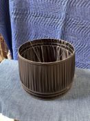3 X Charcoal Plated Lifestyle Pleated Shade