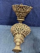 A Pair Of Gothic Revival Era (Mid-19th Century) Wall Sconces Decorative, Ornate Wall-Mounted Object,