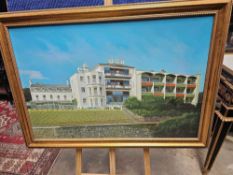 Giclee Old Government House Hotel And Spa St Peters Prot Guernsey Framed 103 X 74cm (RC33269)