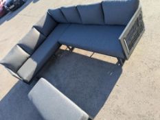 Bramblecrest Hudson L Shape Sofa & Bench - Long Right -Marks/Scuffs Set No. B270 (Location 105 - BAY